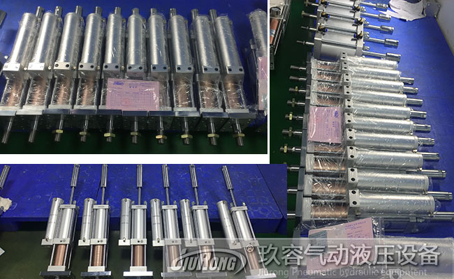 20臺3噸增壓行程可調(diào)氣液增壓缸產(chǎn)品圖